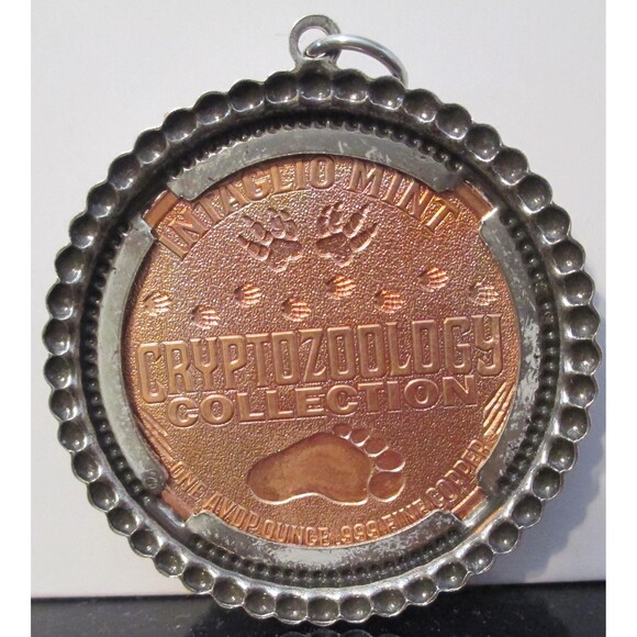 THE UNICORN – 1 AVDP Ounce – Copper – 39MM-Coin/Pendant-high relief - Picture 6 of 8